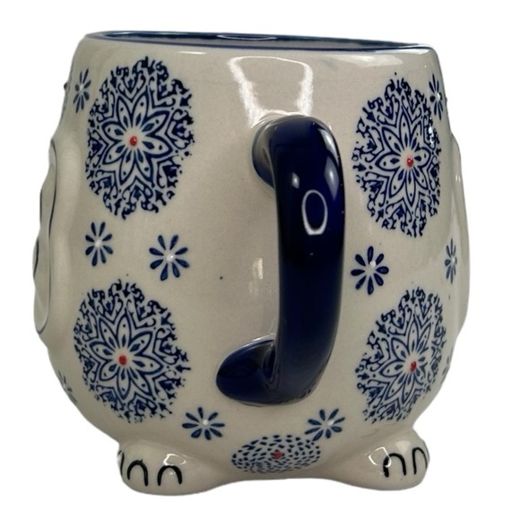 Eb/ Yokohama Studio Miyabi Royal Elephant Coffee Tea Mug Cup 3d Embossed Japan - Picture 4 of 6